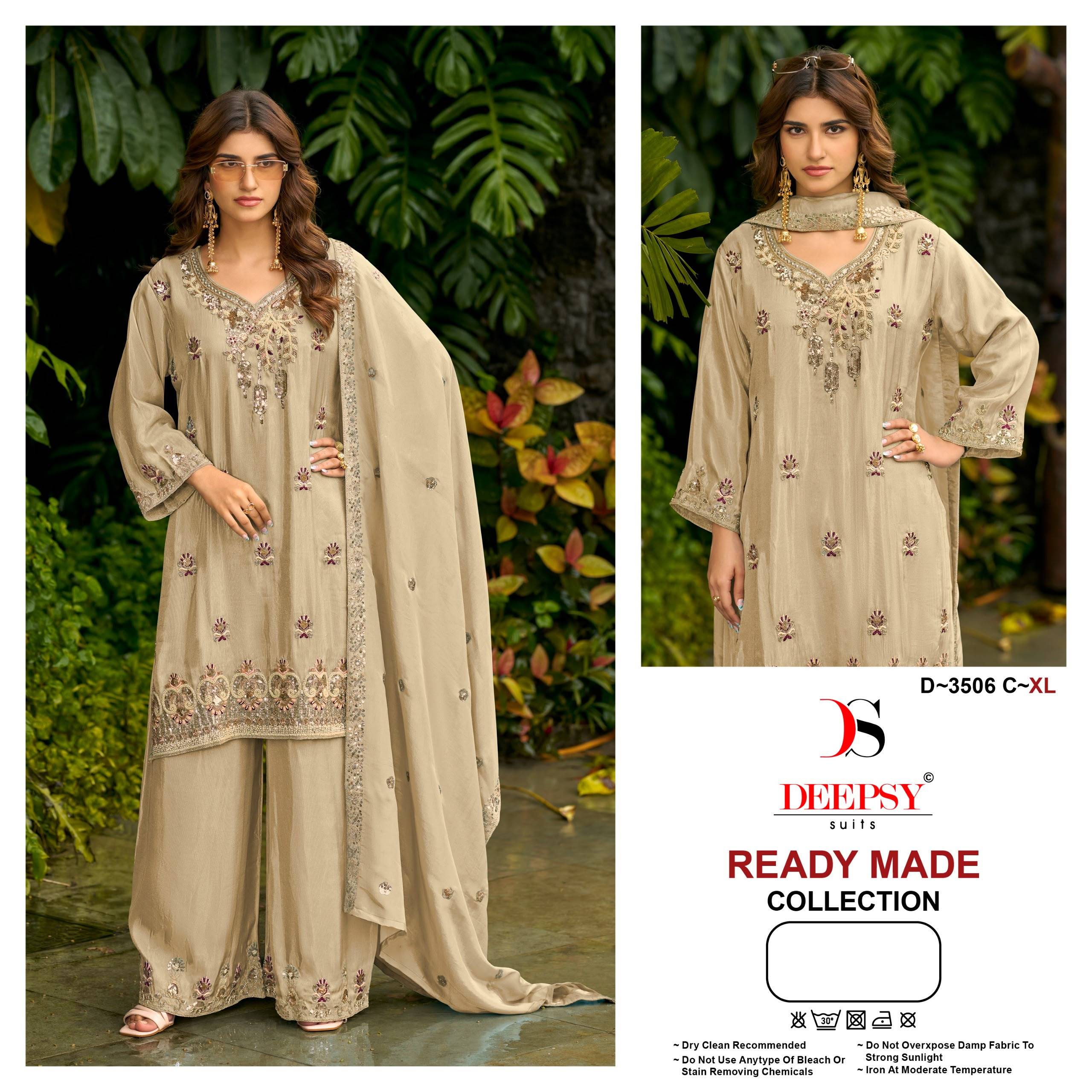 D-3506 SERIES BY DEEPSY SUITS Pakistani Suits Colorful Ethnic Wear Pure Viscouse Readymade Dresses At Wholesale